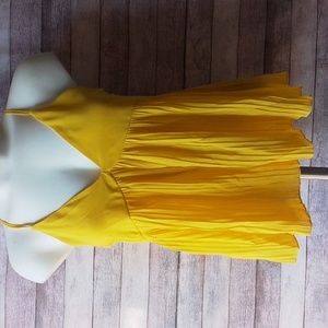 Yellow F21 blouse